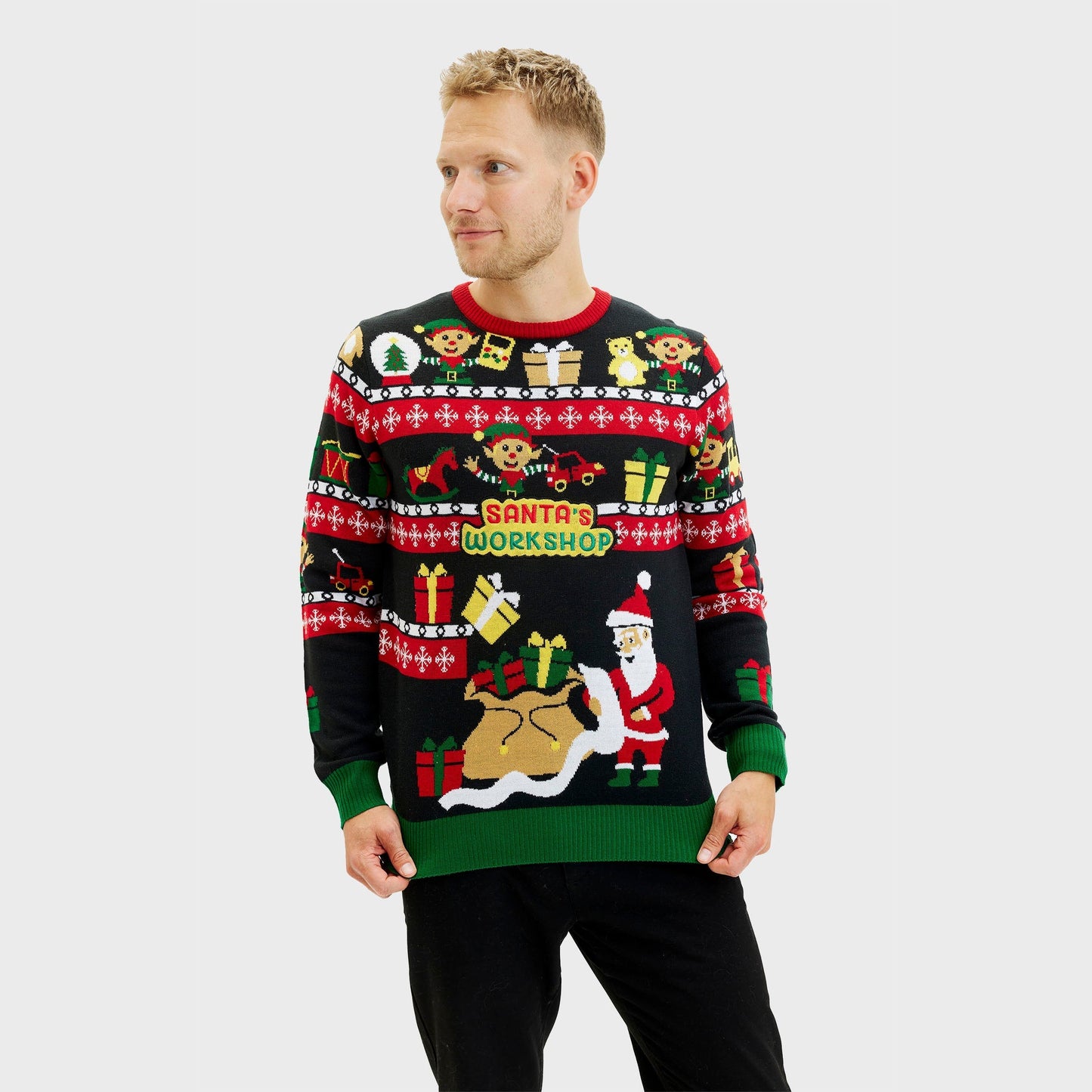 WW | Santa’s Workshop Sweater - Herren