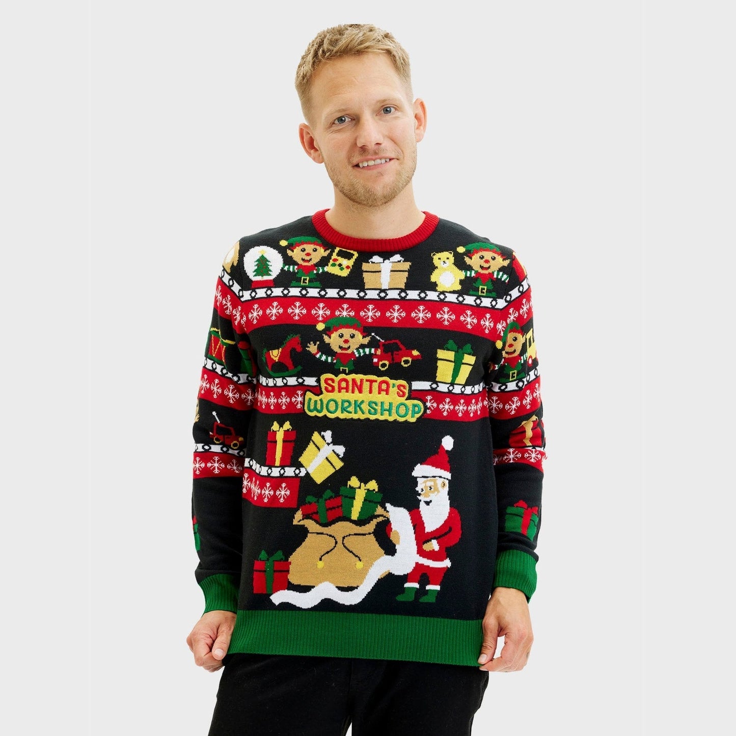 WW | Santa’s Workshop Sweater - Herren