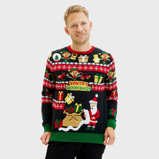 WW | Santa’s Workshop Sweater - Herren