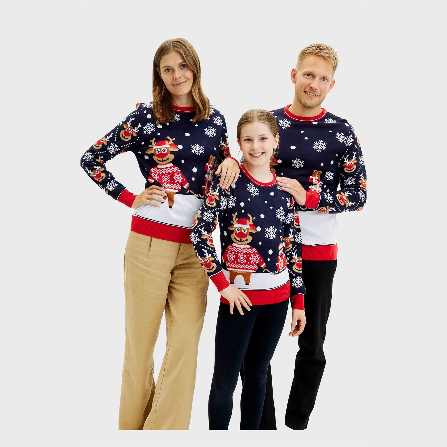 WW | Der Bringing Christmas Gifts Weihnachts-Pullover - Herren
