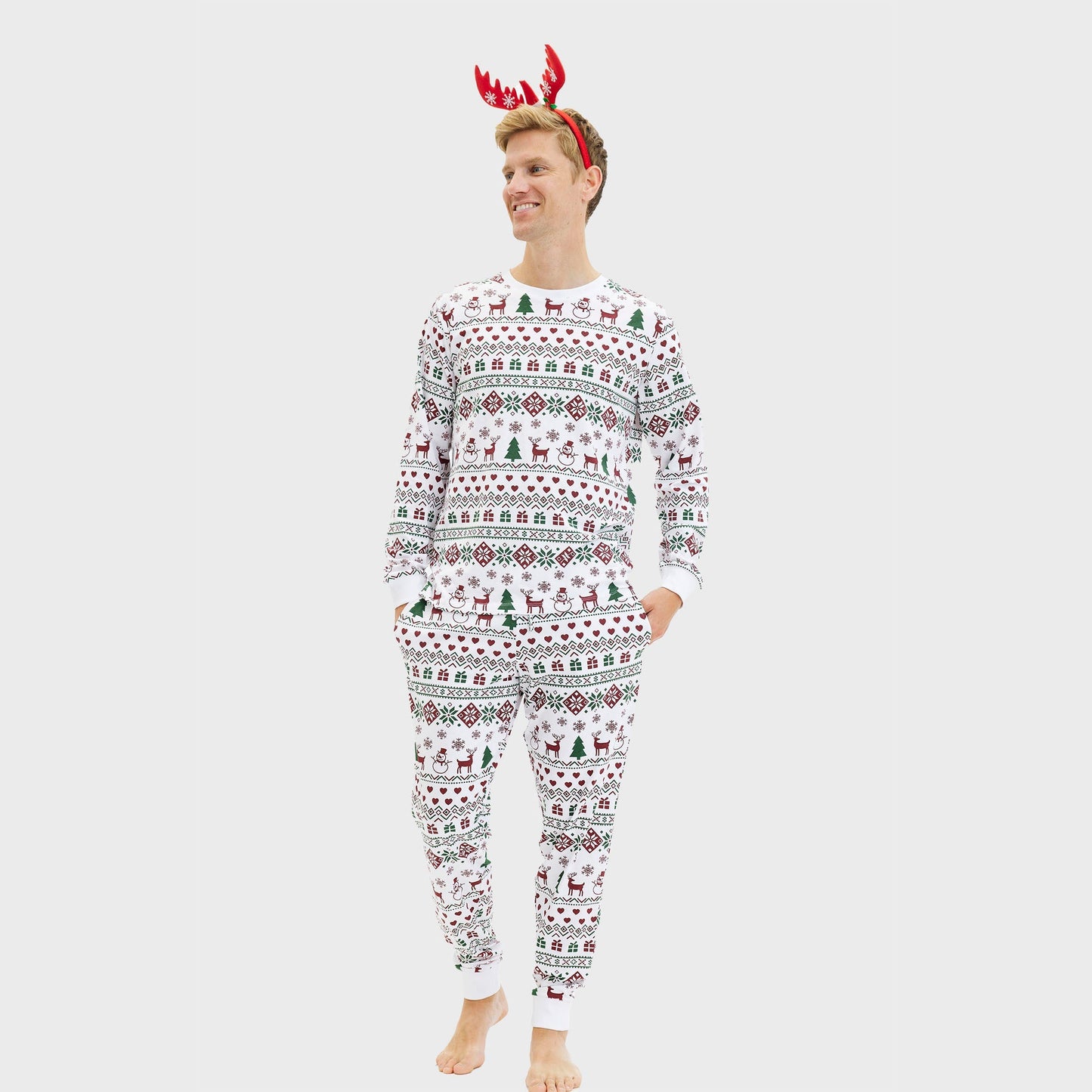 WW | Der friedliche Weihnachts-Pyjama - Herren