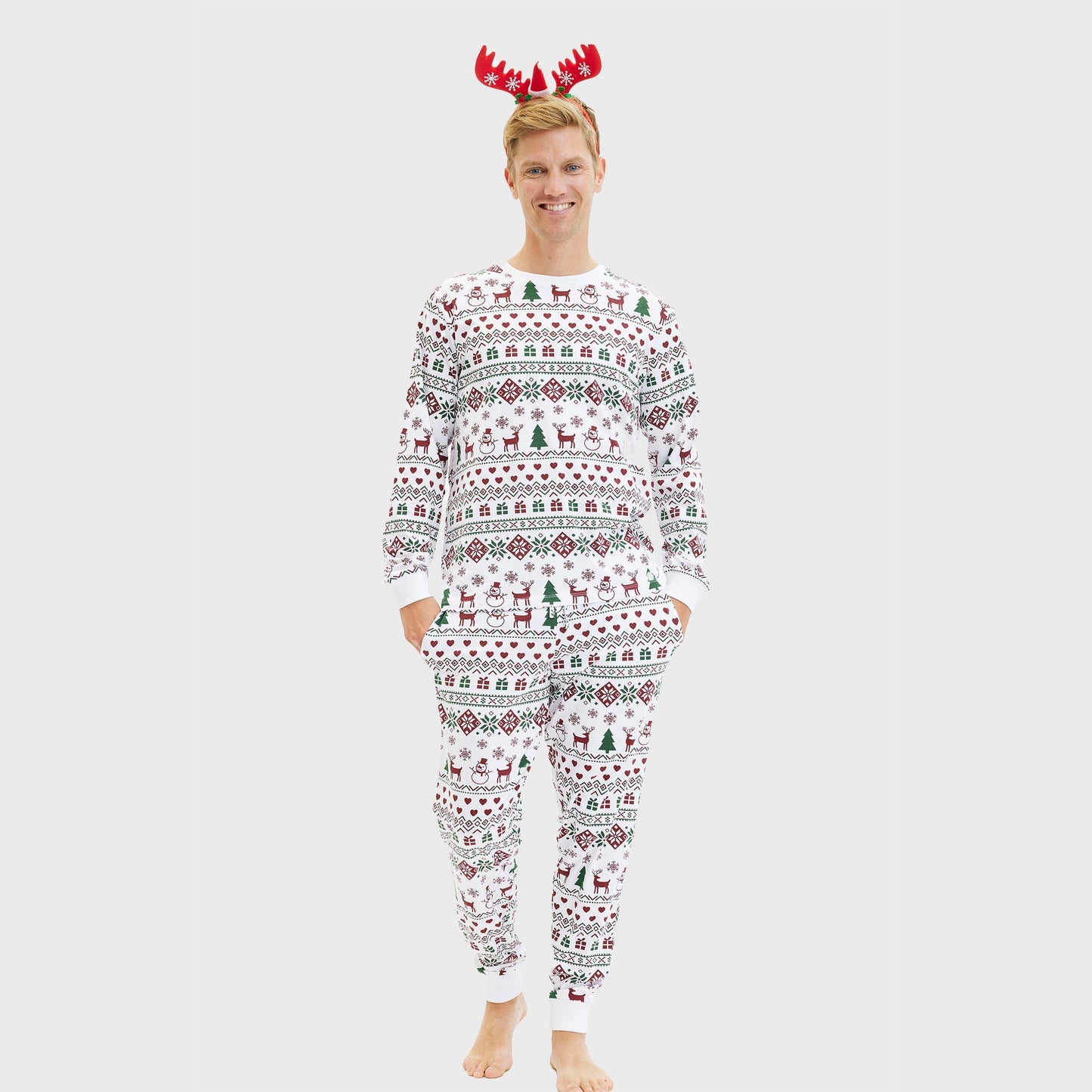 WW | Der friedliche Weihnachts-Pyjama - Herren
