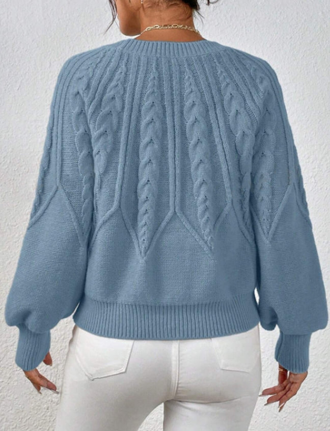 WW | Kabelstrickpullover