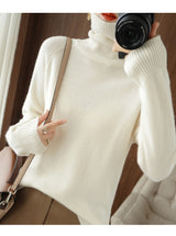 WW | Sweater mit Rollkragen - Lockerer Schnitt - Lange Ärmel