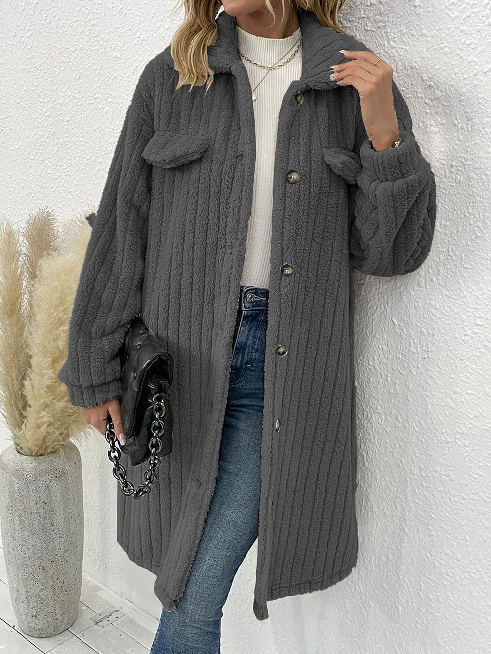 WW | Corduroy Shacket - Übergröße - Layering-Essential - Lässiger Chic