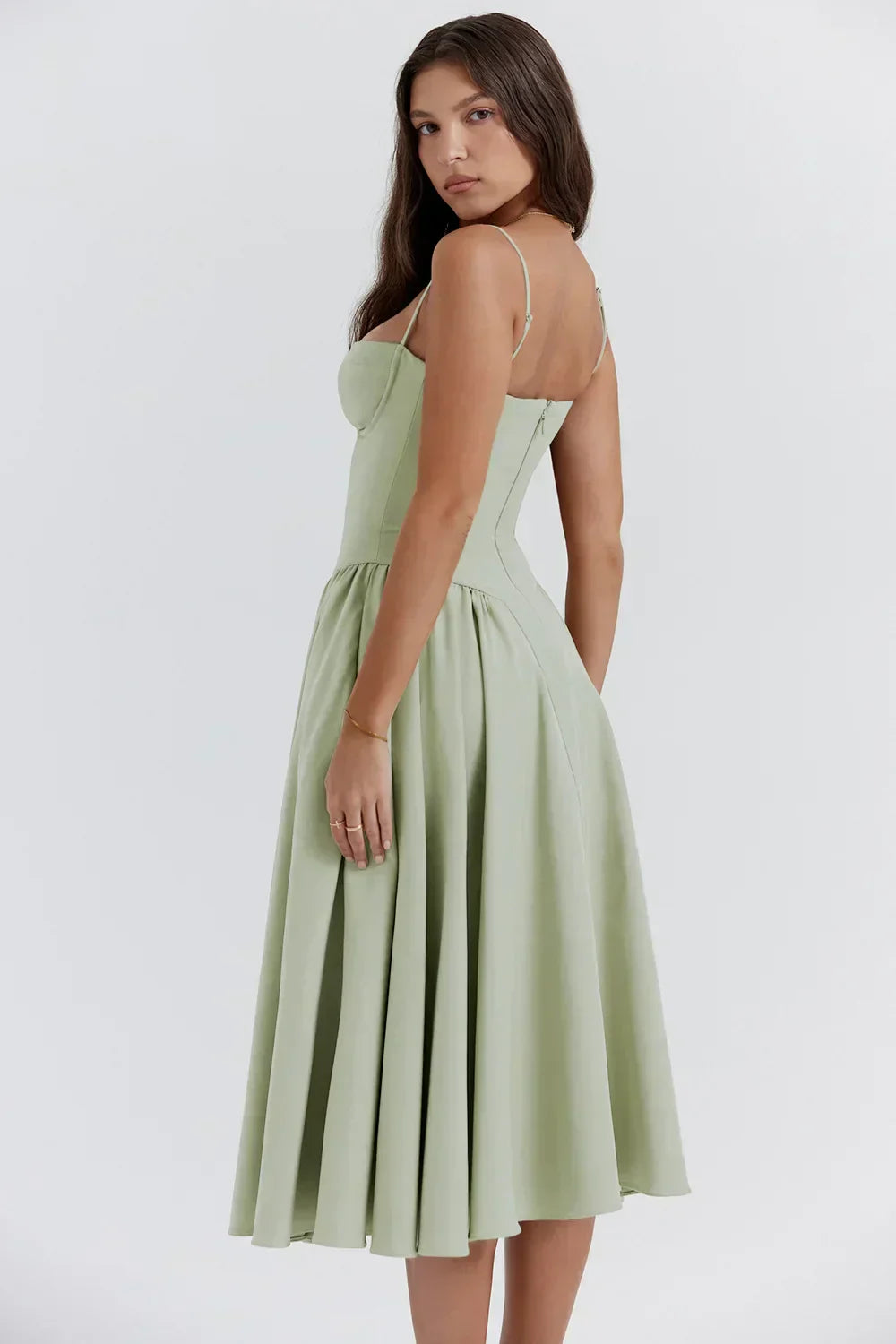 Michaela - Sleeveless Midi Dress