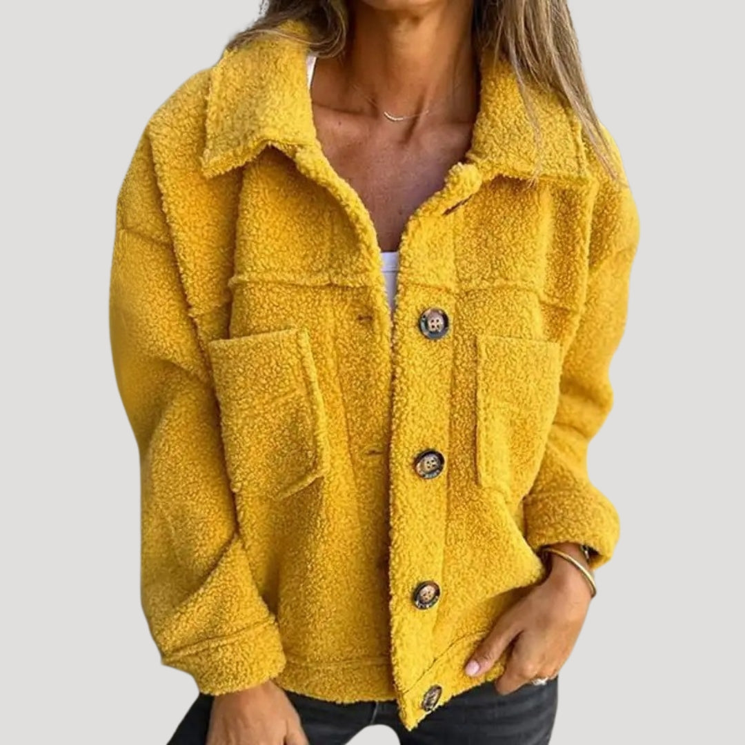 WW | Teddy-Fleecejacke - Modische Sherpa Jacke für Alltag & Freizeit