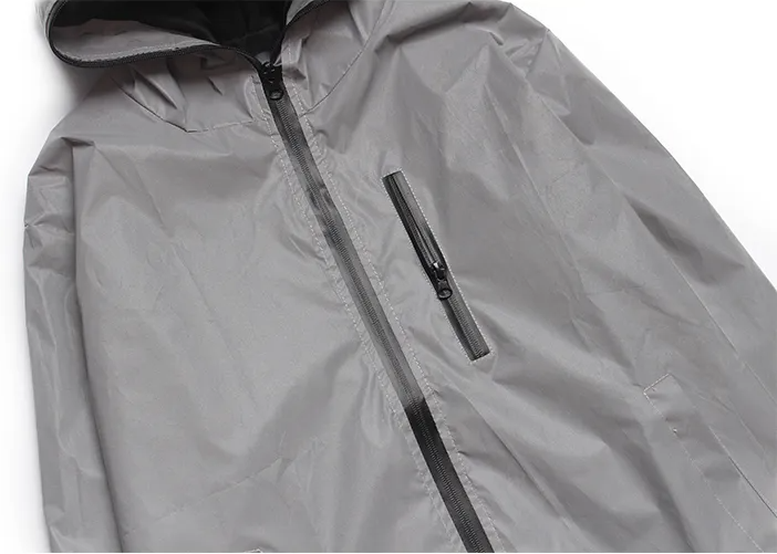 WW | Reflective Hooded Windbreaker