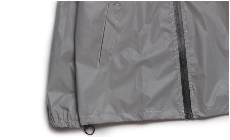 WW | Reflective Hooded Windbreaker