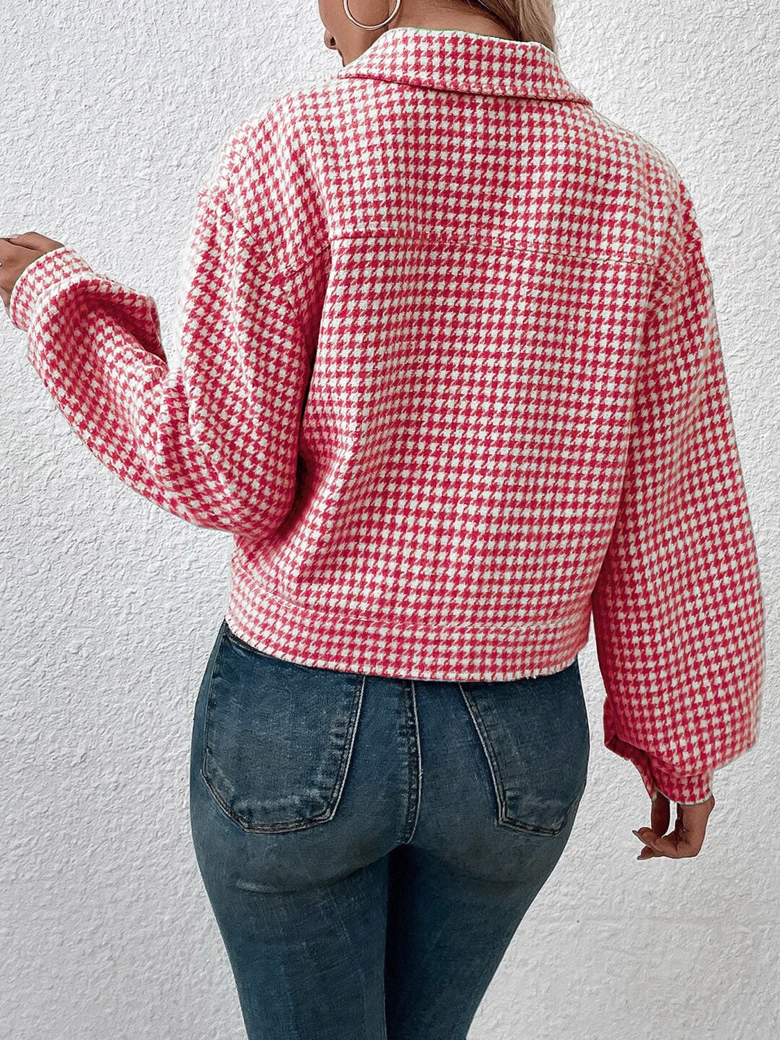 WW | Knopfverschluss Shacket - Trendy Oversized Fit - Weicher Polyester-Mix - Casual Layering