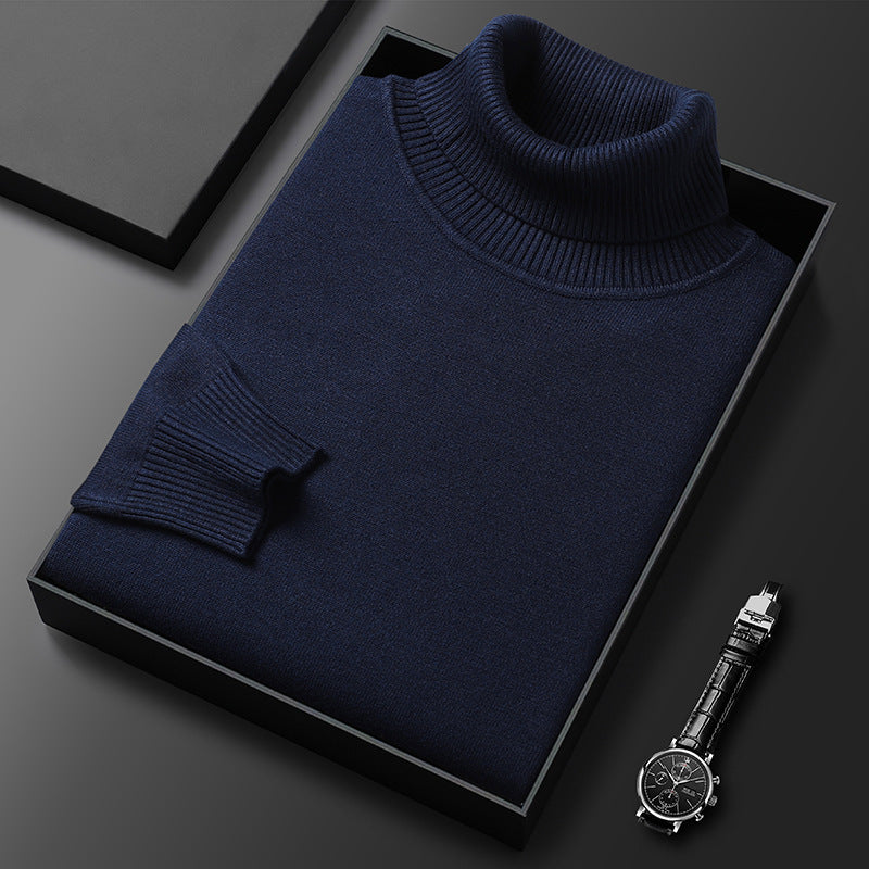 WW | Warm turtleneck sweater made from high-quality wool