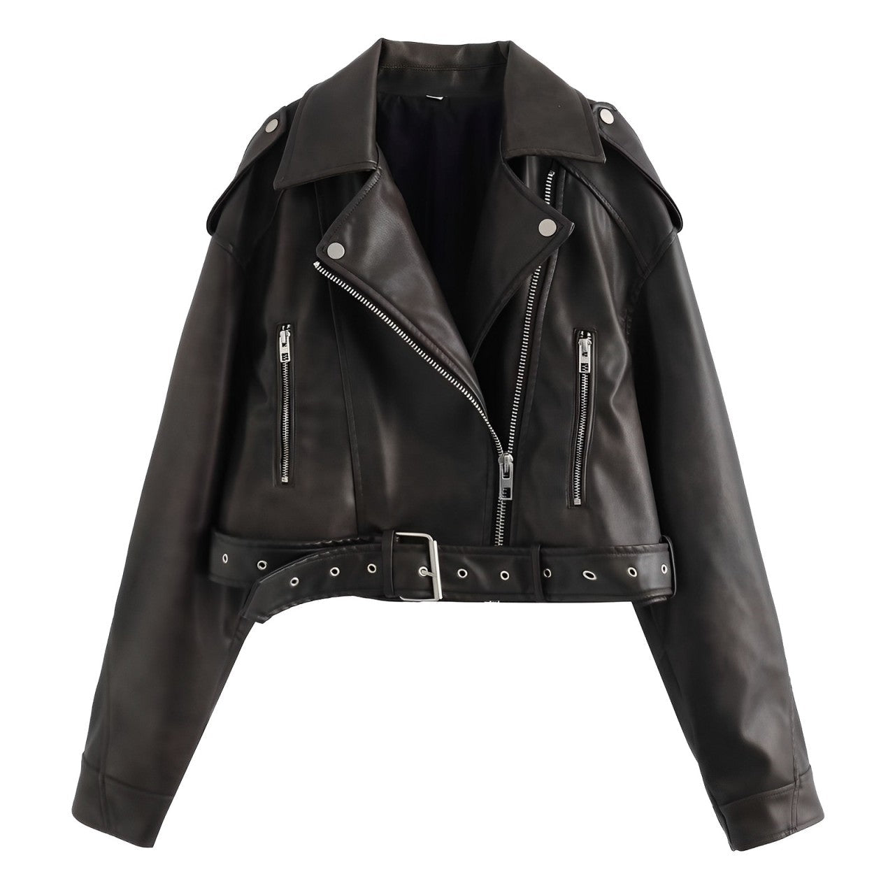 WW | Vintage Loose Leather Jacket