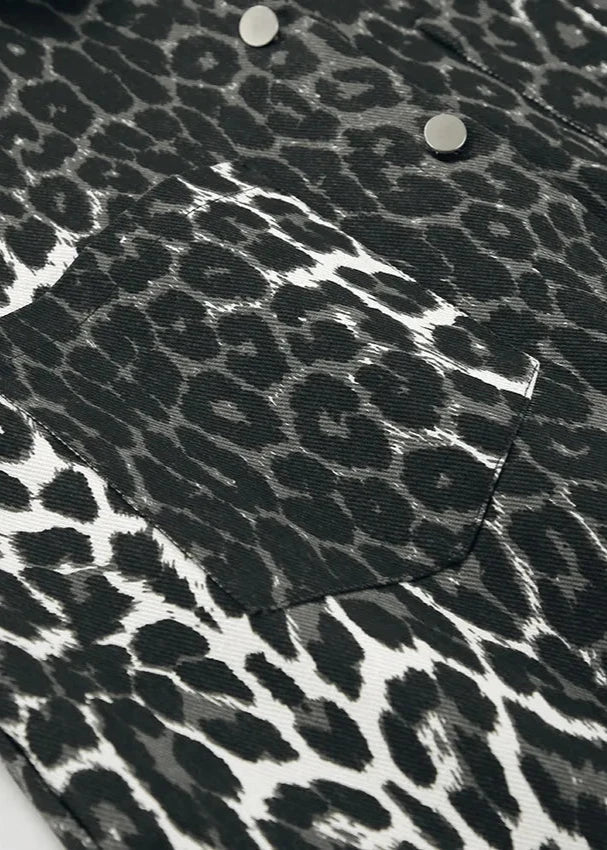 WW | Print Cotton Oversized Jacket