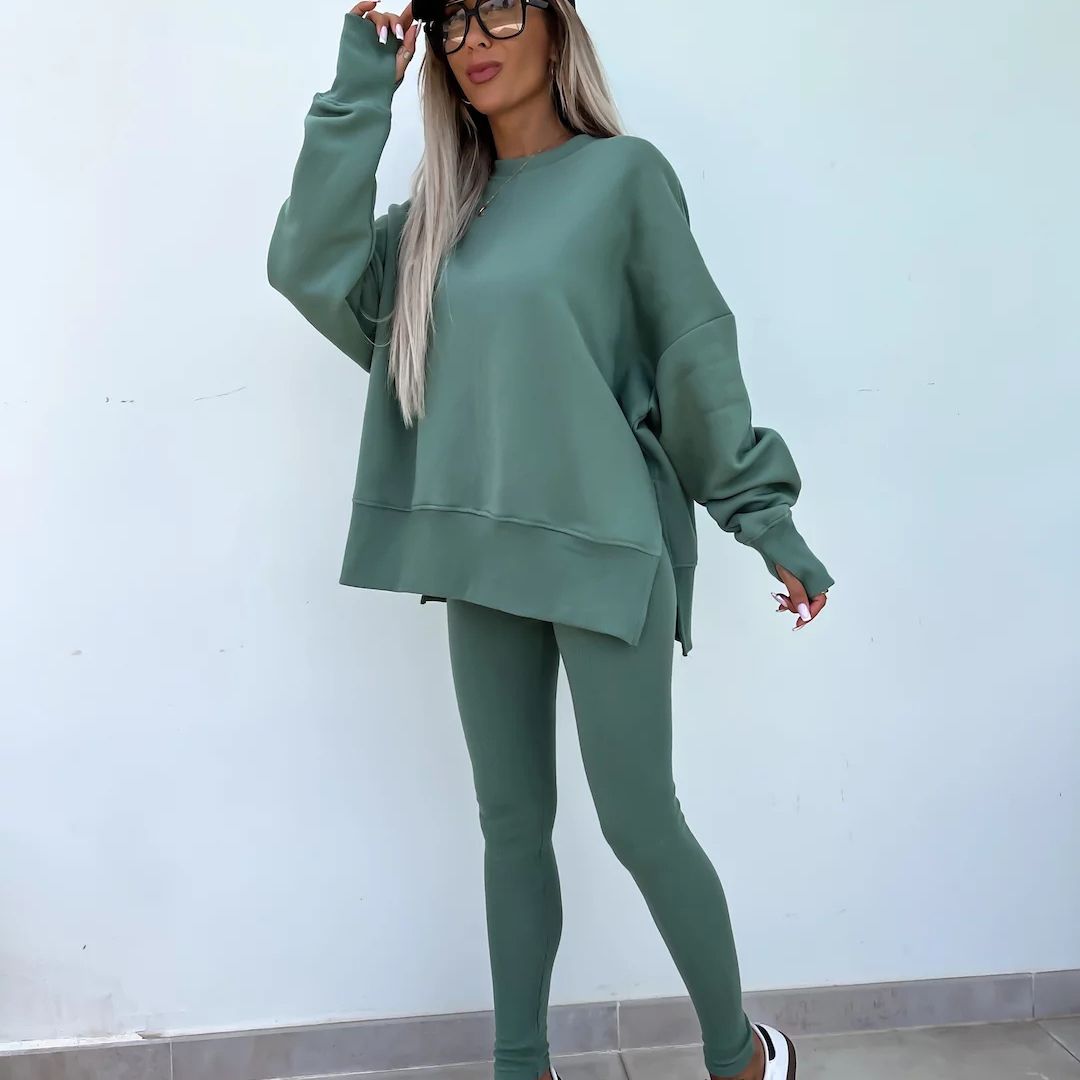 WW | Gemütliches Oversized-Sweatshirt und Leggings-Set
