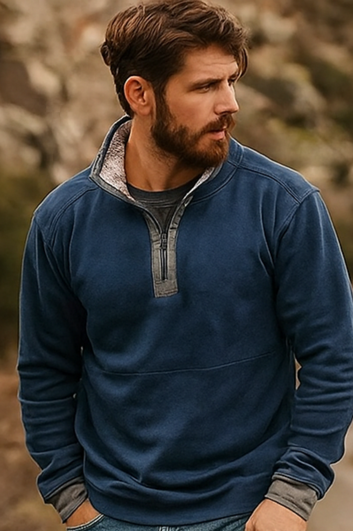 Piolo Fleece Shirt - Blue