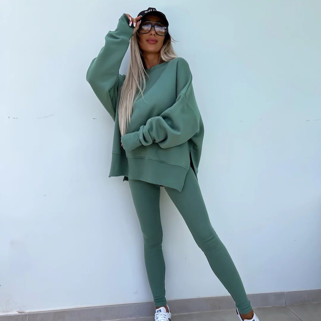 WW | Gemütliches Oversized-Sweatshirt und Leggings-Set