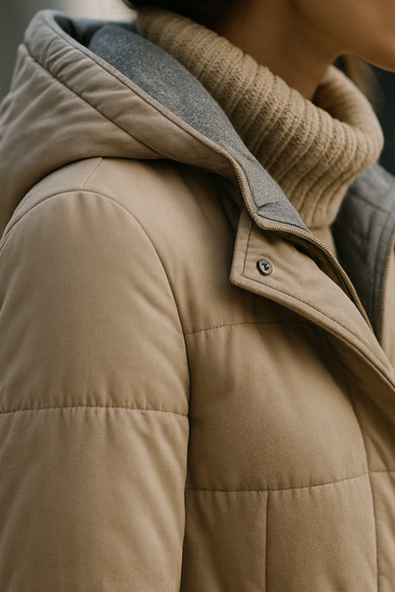Mairah | Padded Hooded Down Jacket