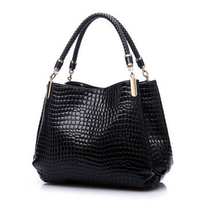 WW | Shoulder Bag With Crocodile Pattern