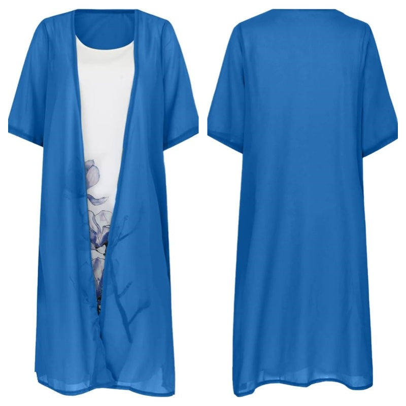 WW | Stilvolles Anzugskleid Mit Blumenmuster