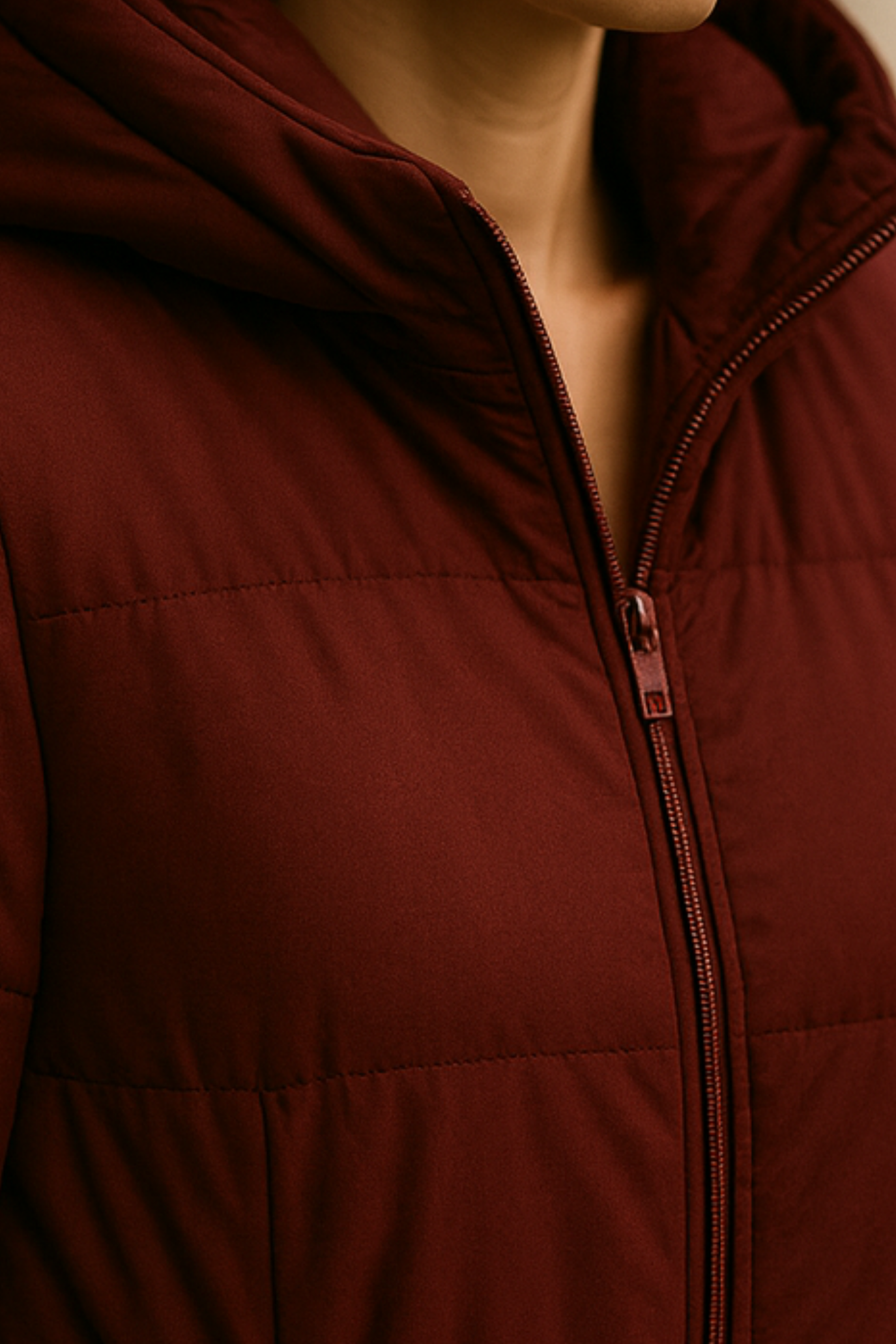 Mairah | Padded Hooded Down Jacket