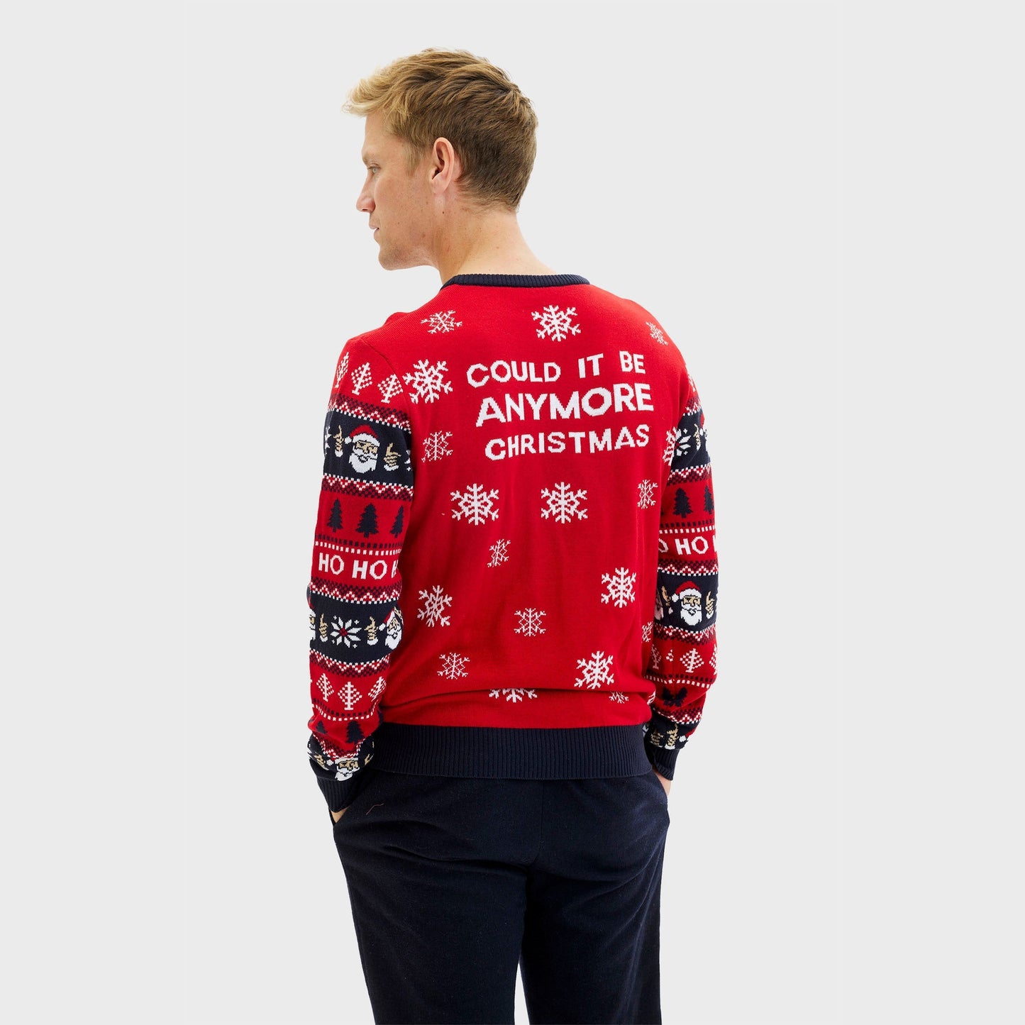 WW | Ho ho wie geht's dir Weihnachts-Pullover - Herren