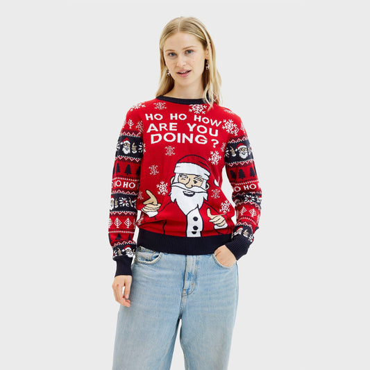 WW | Ho ho how you doin' Weihnachtspullover - Damen