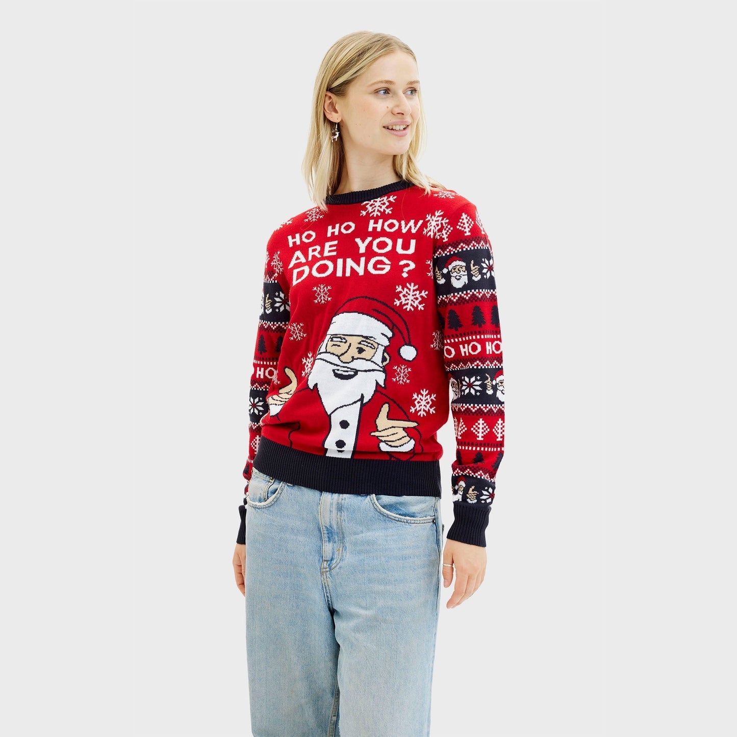 WW | Ho ho how you doin' Weihnachtspullover - Damen