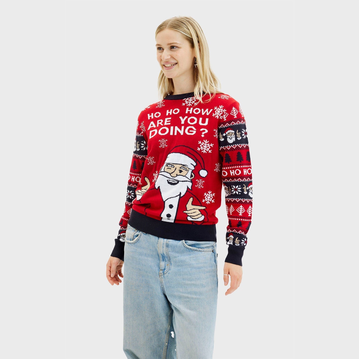 WW | Ho ho how you doin' Weihnachtspullover - Damen