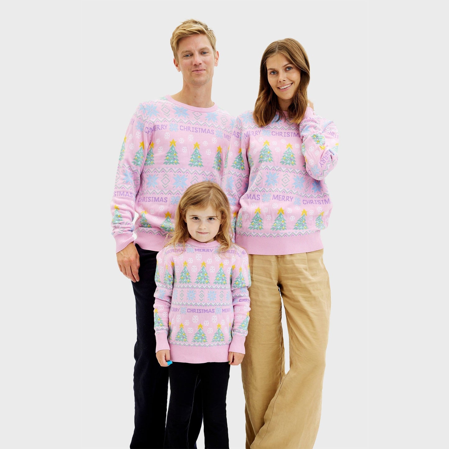 WW | Der rosa Weihnachtspullover - Herren