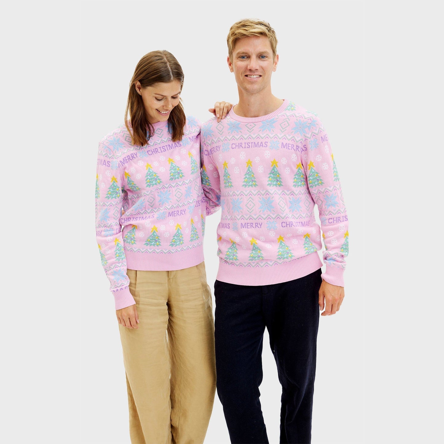 WW | Der rosa Weihnachts-Pullover - Damen