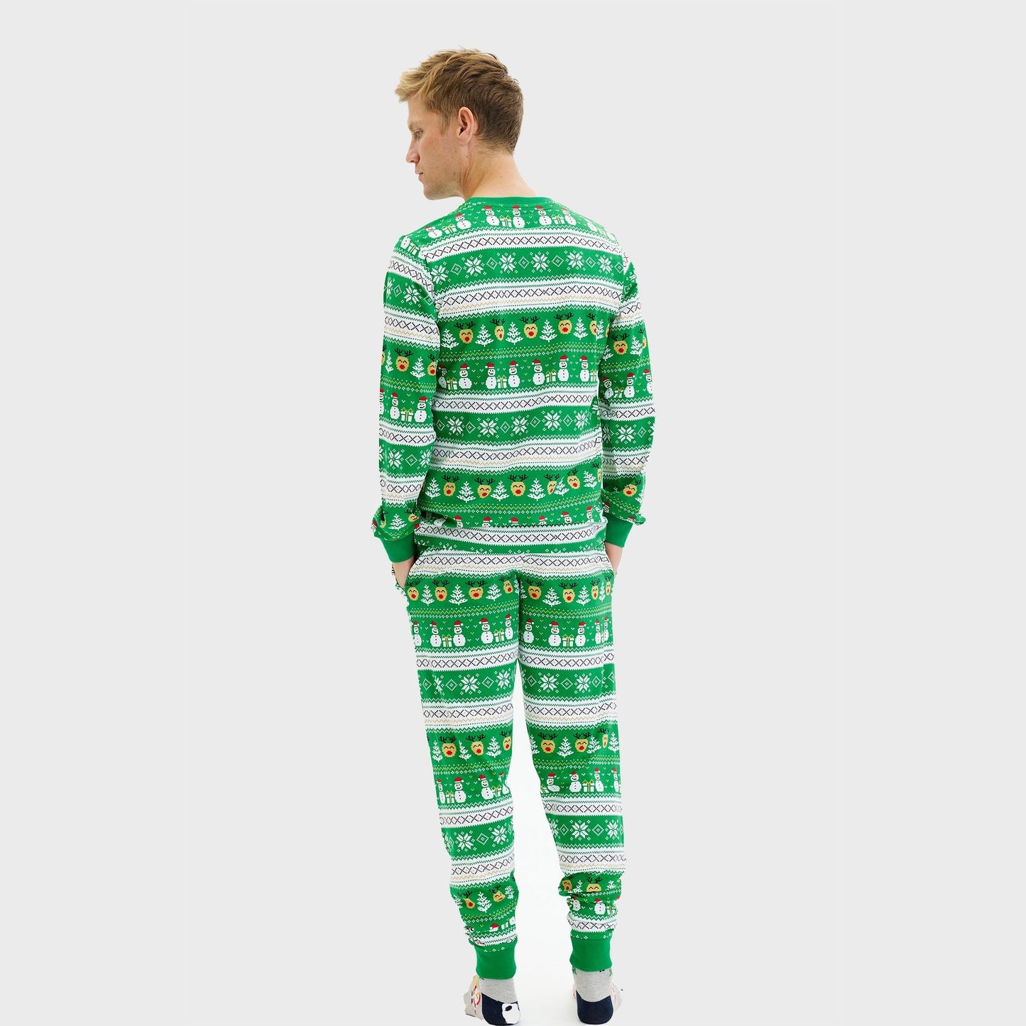 WW | Ultimative Weihnachts-Pyjama grün - Herren