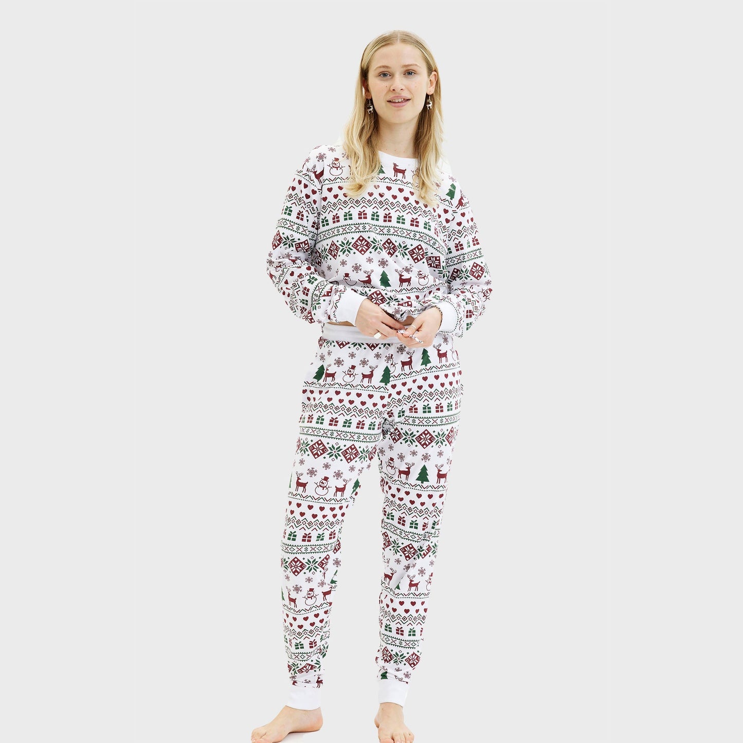 WW | Der friedliche Weihnachts-Pyjama - Damen