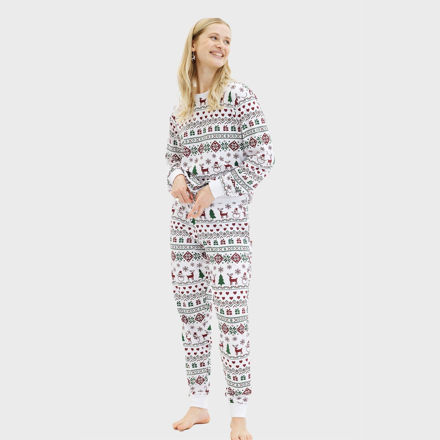 WW | Der friedliche Weihnachts-Pyjama - Damen