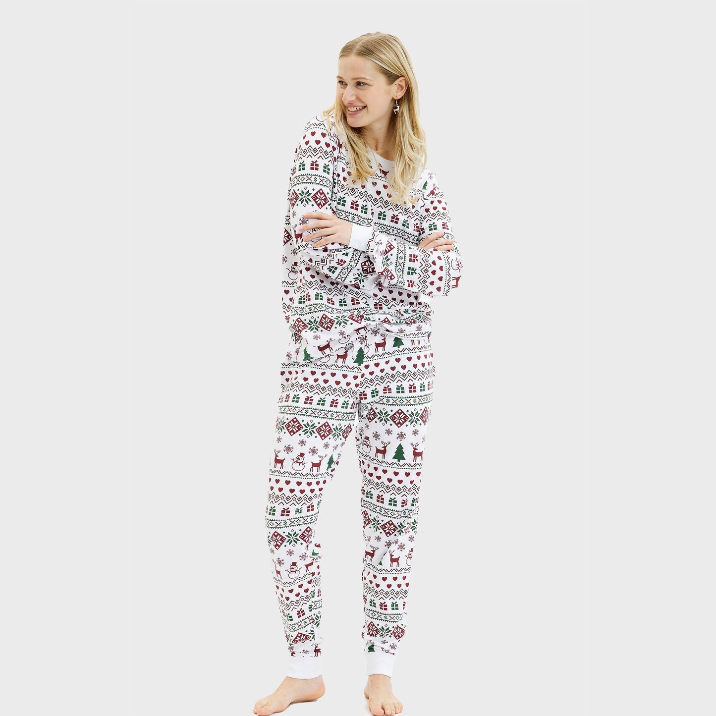 WW | Der friedliche Weihnachts-Pyjama - Damen