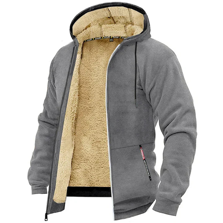 WW | Kapuzenpullover mit Reißverschluss aus Fleece