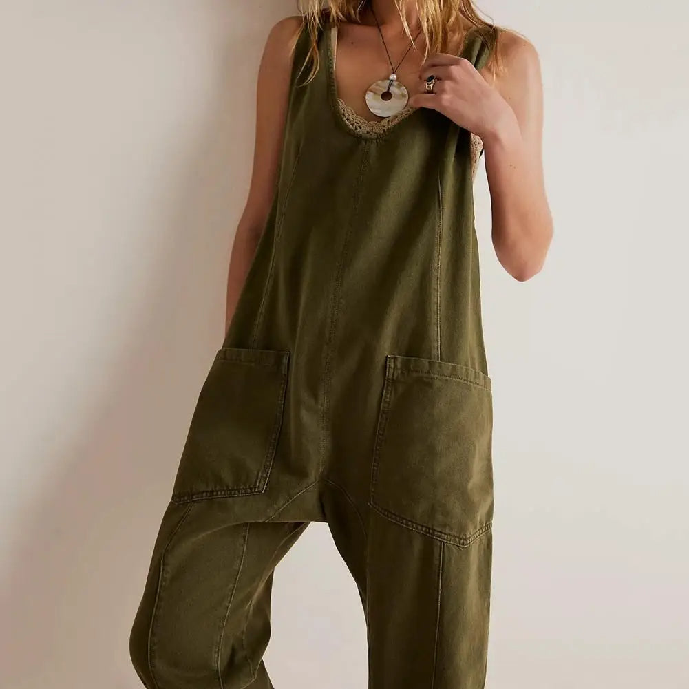 WW | Stylish Denim Jumpsuit