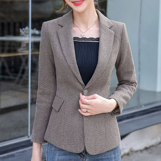 WW | Blazer - Structured Elegance - Wool Blend - Office & Leisure Wear