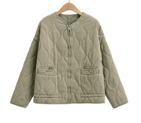 WW | Vintage quilted jacket with classic quilted detailing