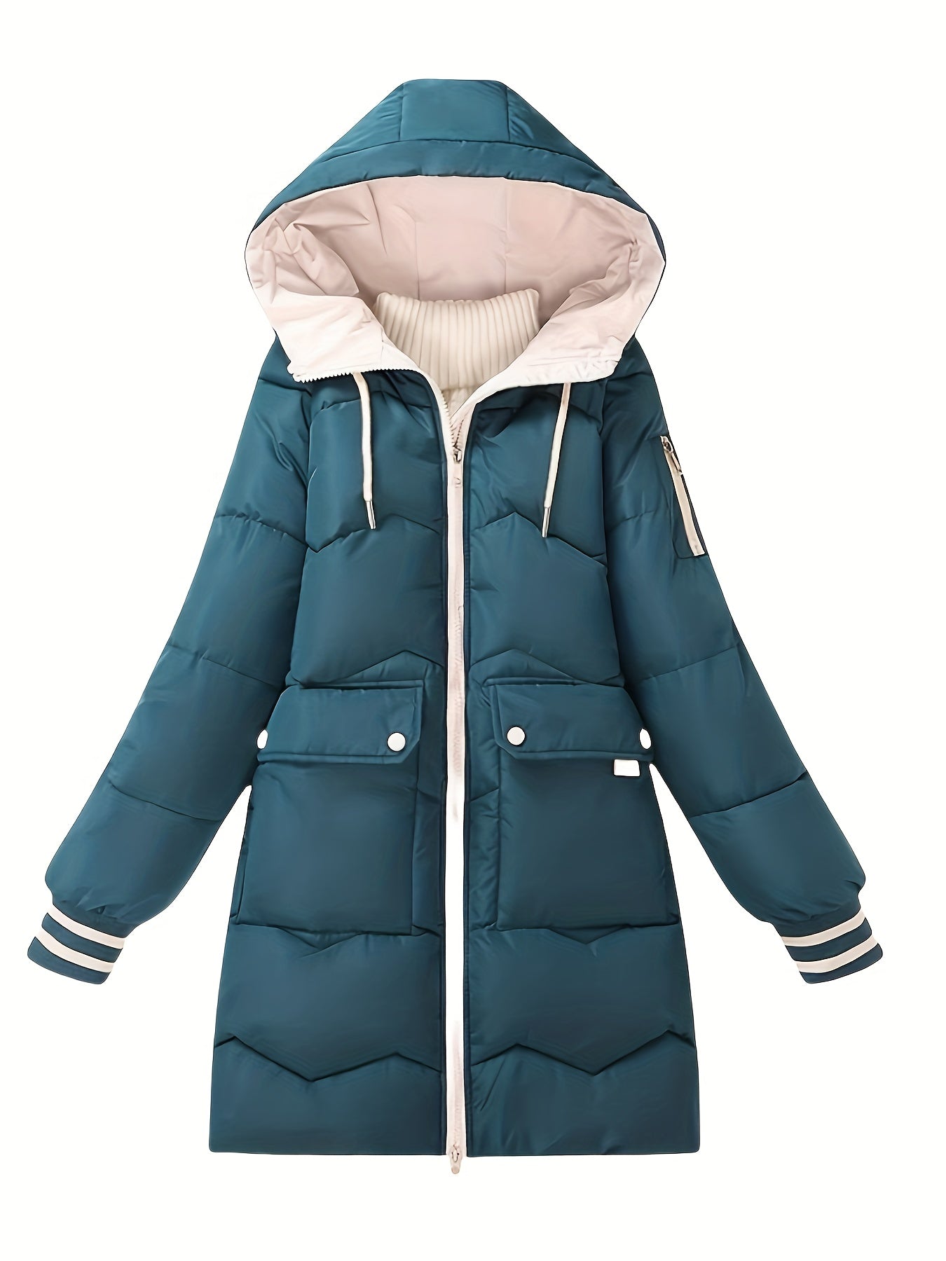 WW | Warm Hooded Puffer Winter Jacket for Women - Perfect for Winter