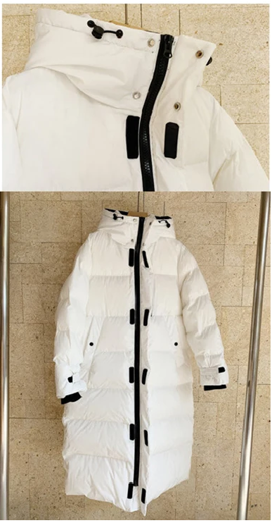 WW | Oversized waterproof and windproof hooded jacket