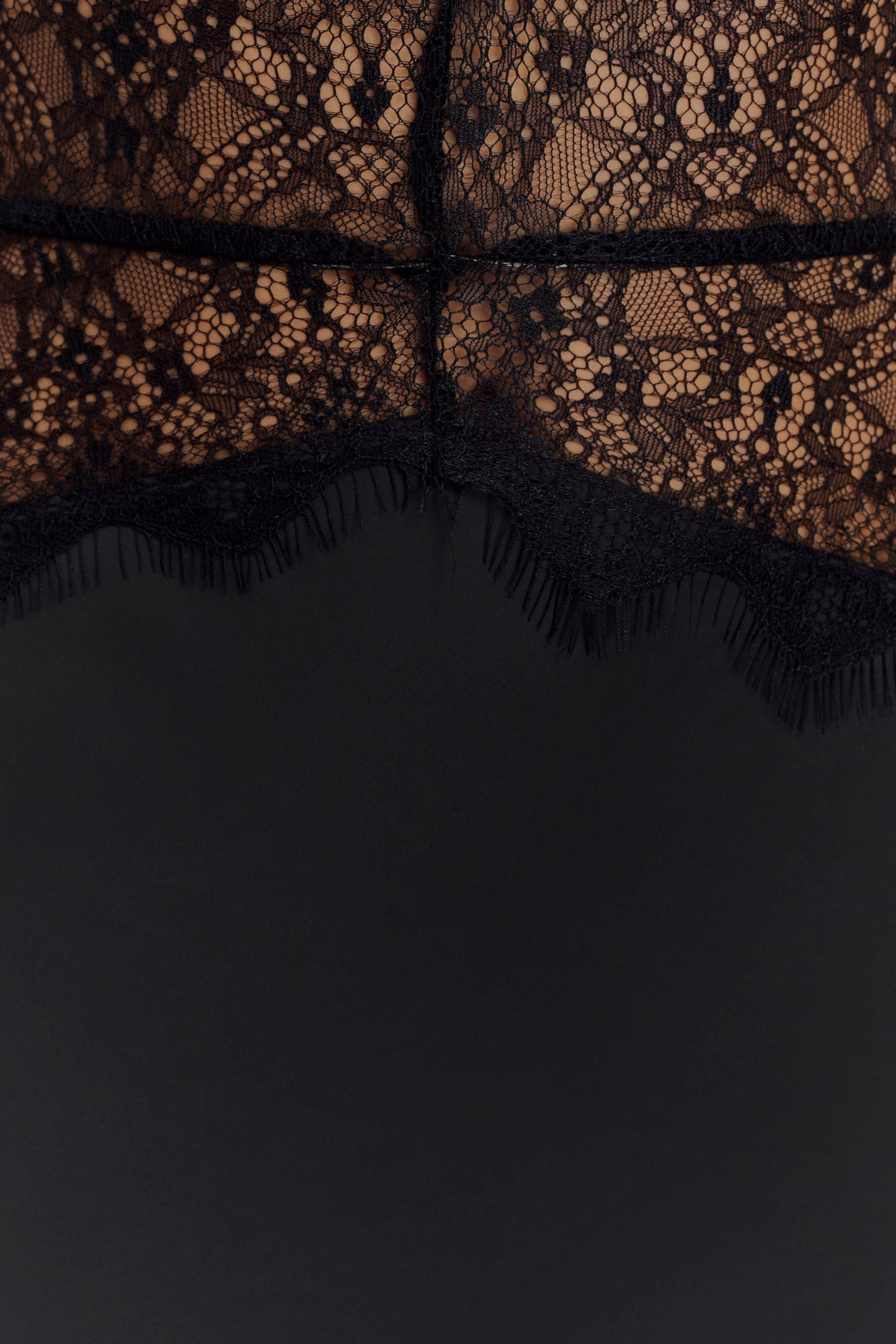Velina™ | Dreamy Lace and Satin Dress