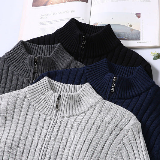 WW | Men's Zip-Up Sweater
