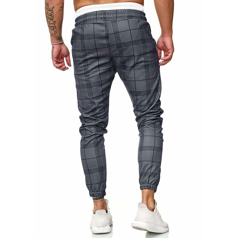 WW | Herren karierte Sweatpants