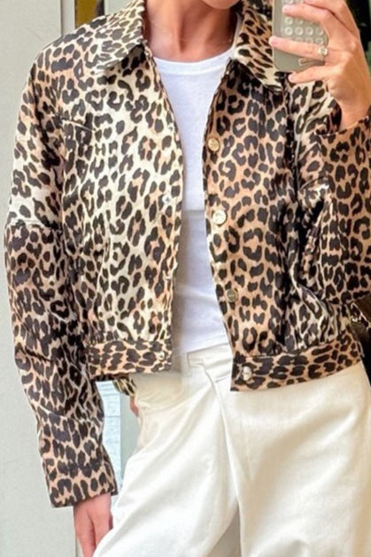 WW | Print Zip-Front Cropped Jacket
