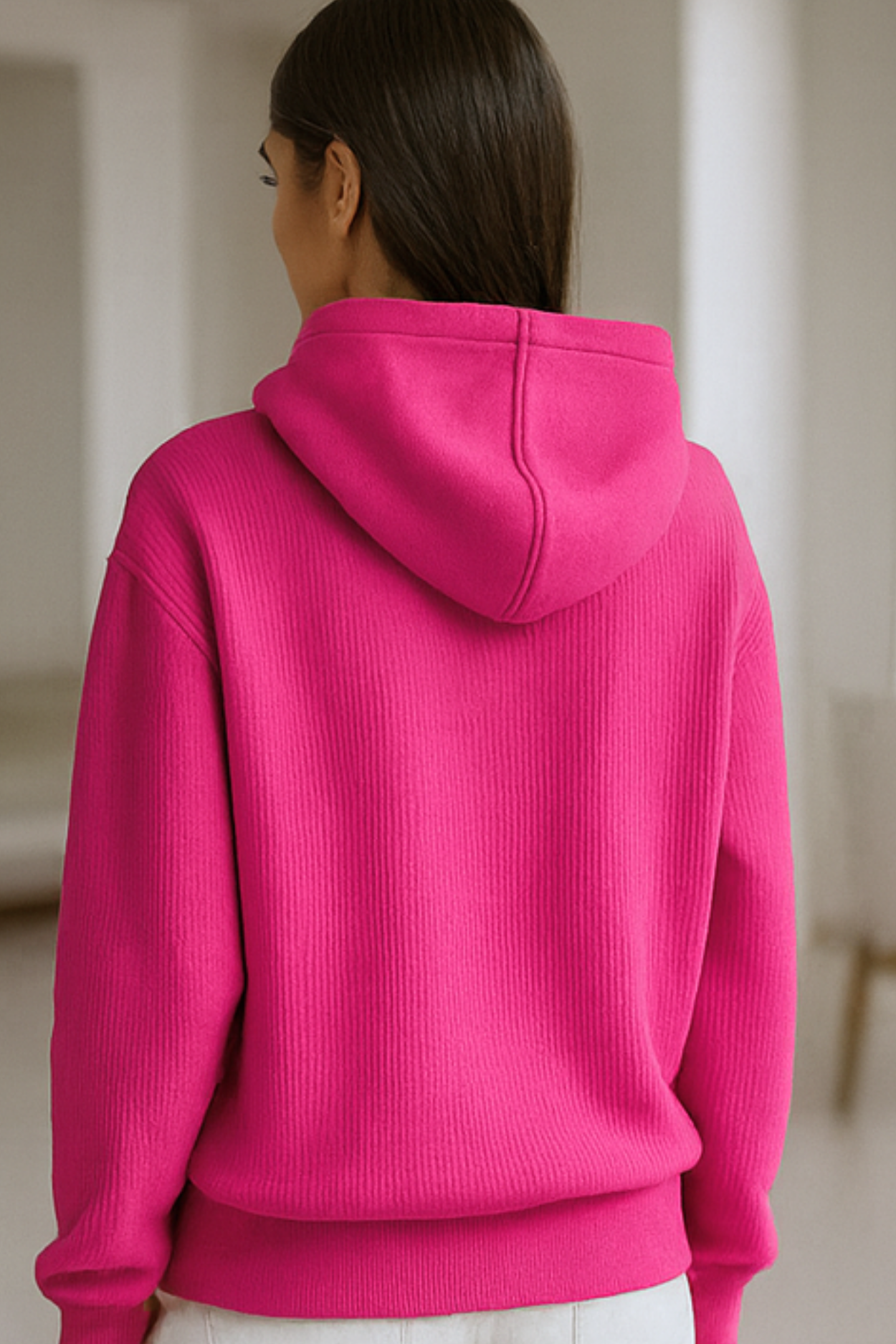 Briana | Sweater with Breast Cancer Ribbon