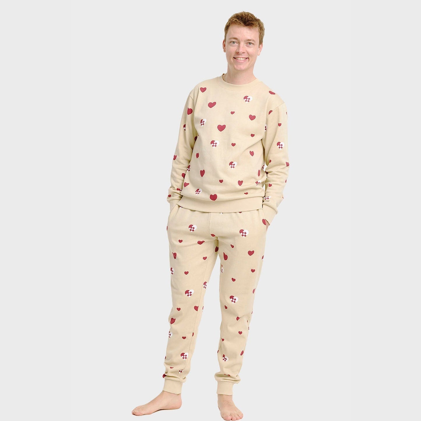 WW | Christmas Heart Sweat Set - Men's