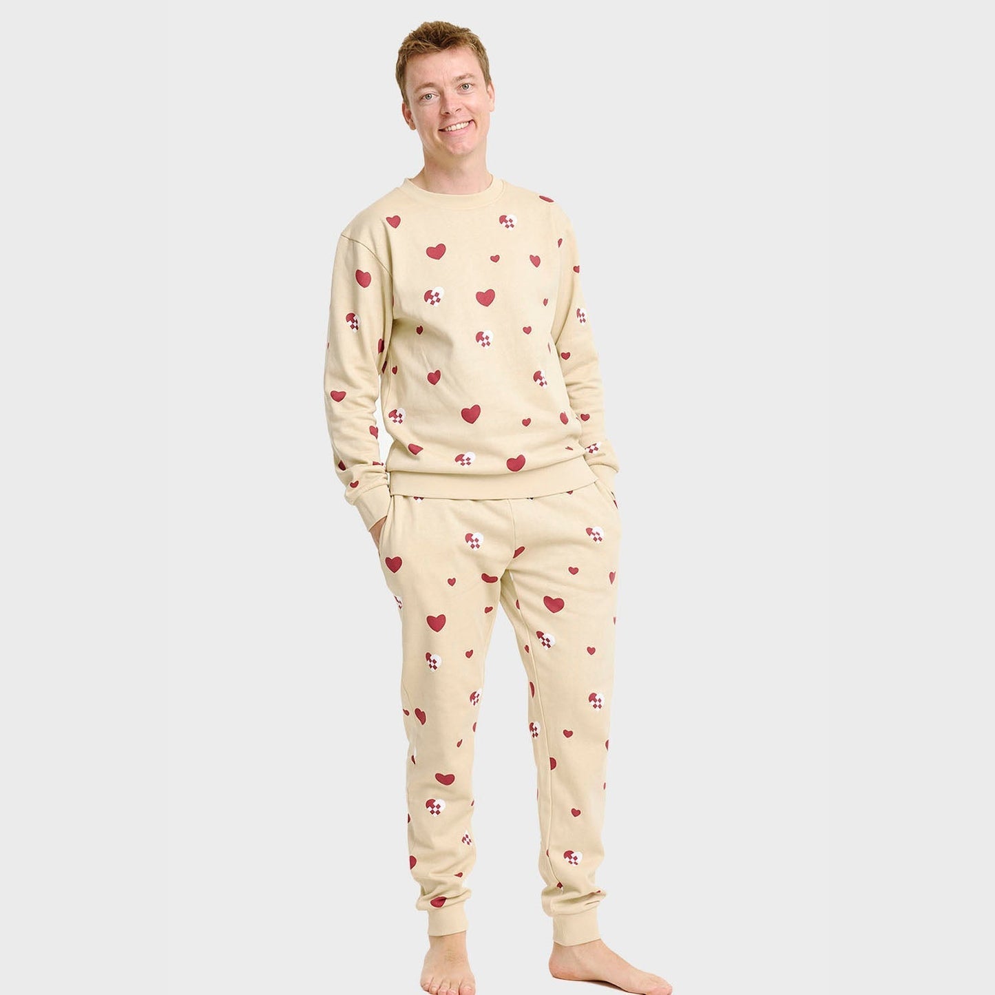 WW | Christmas Heart Sweat Set - Men's