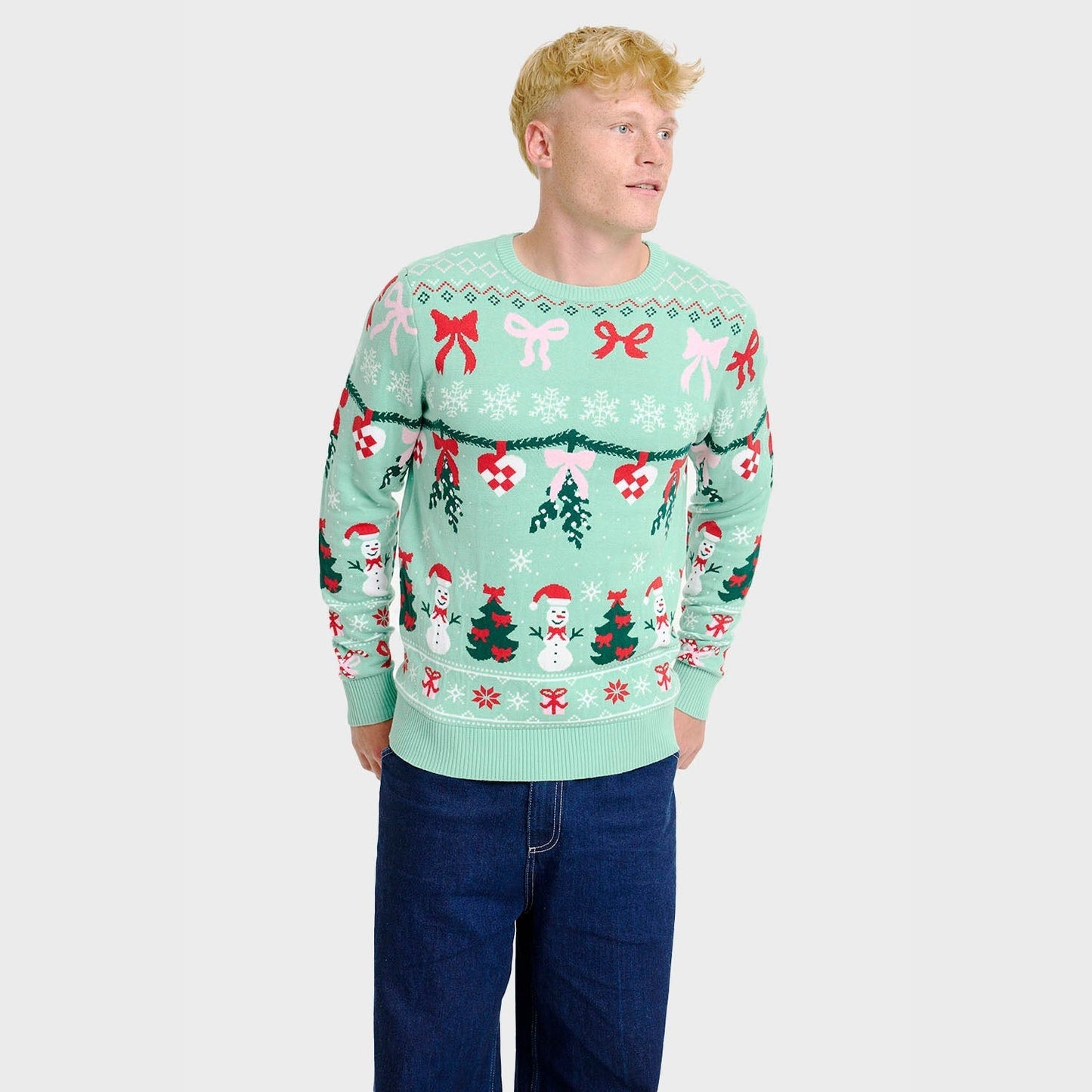 WW | Der gebundene Weihnachtspullover - Herren