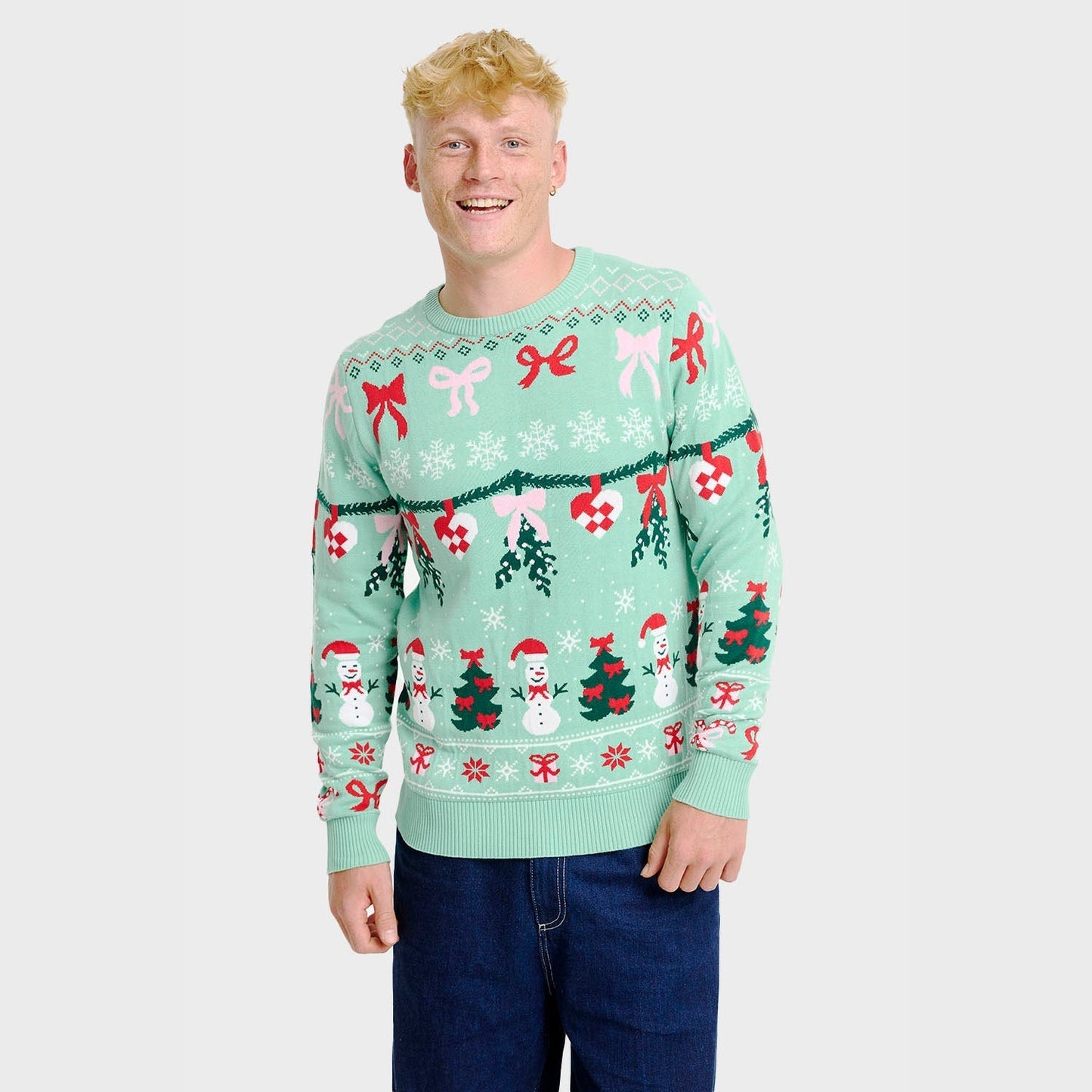 WW | Der gebundene Weihnachtspullover - Herren