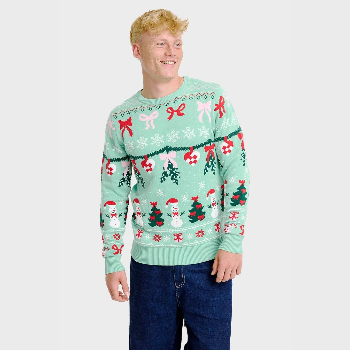 WW | Der gebundene Weihnachtspullover - Herren